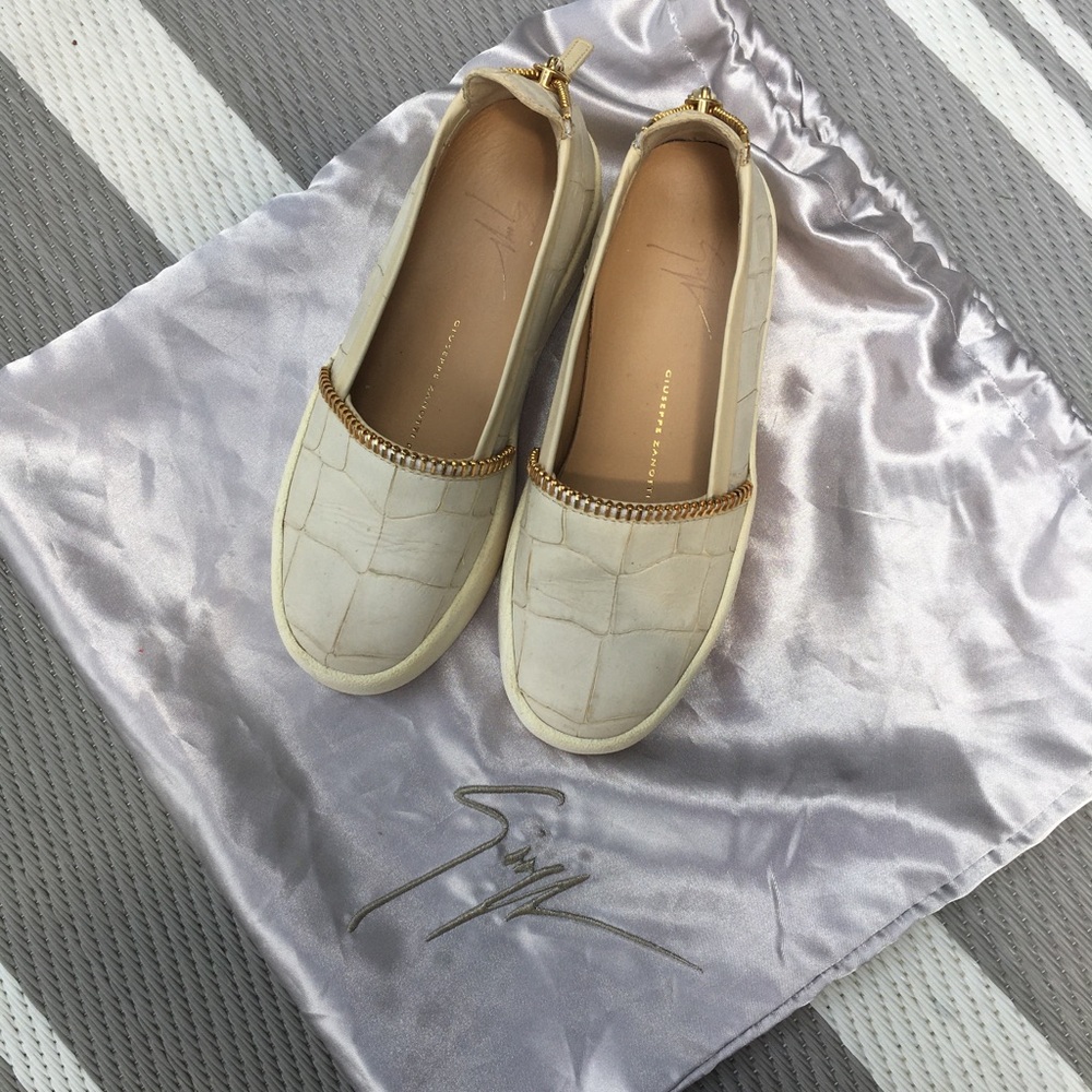 Giuseppe Zanotti Crocodile Leather Shoes